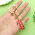 Message Tag Charm Keychains in 23 Pictured Variations for Bags and Keys view 4