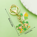 Shamrock Charm Keychains Featuring Boot Across 17 Pictured Variations view 3