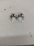 Minimal Metal Hoop and Geometric Earrings in Five Styles view 6