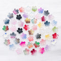 Glass Cherry Blossom Beads in Twenty Five Individual Colors view 2