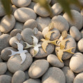Polished Swallow Drop Earrings With Crystal Leaf Studs view 4