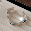 Silver Faceted Narrow