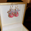Pink Gold Teardrop