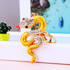 Gold Auspicious-Snake