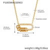 Gold Link Ring