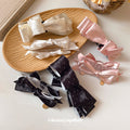 Polka Dot Satin Bow Vertical Hair Claw Clips Six Styles view 2