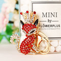 Crown Fox Keychains in Four Colors with Multiple Loops and Three Wrist Straps view 8