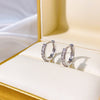 Silver Crystal Huggies