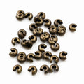 C-Shaped Crimp Bead Covers in Three Sizes and Multiple Finishes view 4