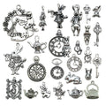 Antique Silver Rabbit Metal Charms with 27 Listed Options view 5