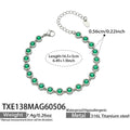 Multicolor Crystal Tennis Necklace and Bracelet Collection view 5