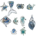 Clear Ocean Theme Glossy Charms with 4 Listed Options view 8