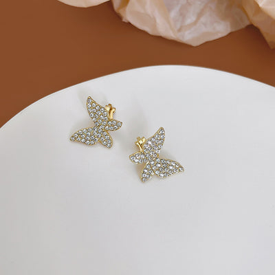 Primary supplied view of butterfly left right ear cuffs