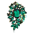 Flower Crystal Eleven Designs Metal Brooch Pin for Jackets and Lapels view 9
