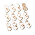 Colorful Enamel Cat Outline Alloy Charms for Jewelry Making view 7