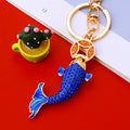 Jeweled Fish, Dolphin and Sailboat Keychain Collection view 7