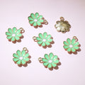 Colorful Daisy Enamel Alloy Charms in Nine Color Options view 11