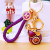 Deep-Purple-Strap Auspicious-Gourd