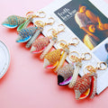 Jeweled Large Conch Shell Keychains in Eight Colors plus Assorted Option view 12