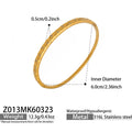 Slim Crystal Hinged Bangle Collection in Gold and Silver Tone view 7