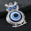 Silver-tone Evil Eye