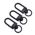 Swivel Snap Hooks with Round Rings in Six Metal Finishes view 6