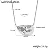 Steel Pebble Pendant