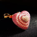 Pearl Heart Keychains in Eight Colors plus Assorted Option view 8