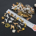 Blue Dog Metal Charms with 6 Listed Options for DIY Jewelry Making view 2