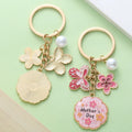 Butterfly Charm Keychains in 14 Pictured Variations for Bags and Keys view 4