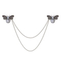 Silver Tone Bee Crystal Pearl Look Three Designs Metal Brooch Pin view 6