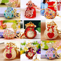 Jeweled Fortune Pouch Keychain Collection in Sixty-Seven Options view 1