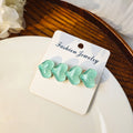 Glossy Heart Duckbill Hair Clips Twenty Color Options view 6