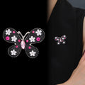 Butterfly Enamel Metal Brooch Pin 4.7 x 3.3 cm for Jackets and Lapels view 4
