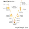 Pink Bell Necklace