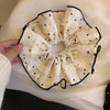 White Polka Ruffle