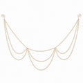 Multi Swag White Faux Pearl Garland Christmas Tree Decor view 5