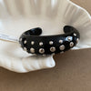 Black Stud Cuff