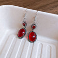 Floral Bead And Resin Drop Earrings In Three Designs view 7