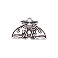 Detailed Moth Pendant in 1 Finish for Jewelry Making view 3