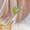 Lily of the Valley Floral Finished Hair Sticks in Three Styles view 8