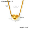 Gold Heart Necklace