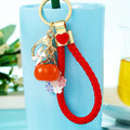 Persimmon Fortune and Mixed Auspicious Charm Keychains in Twenty-Seven Designs view 3