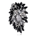 Flower Crystal Nine Designs Metal Brooch Pin for Jackets and Lapels view 7