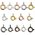 Metallic Spring Clasp Jewelry Findings with 14 Listed Options view 5