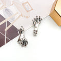 Antique Silver Hand Gesture Metal Charms with 3 Listed Options view 6