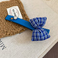Bow Flower Rhinestone Duckbill Hair Barrette Clip 3 Colors view 6