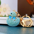Pearl Duck Keychains in Five Colors with Five Braided Fortune Loop Options view 9
