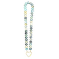 Mixed Twelve Millimeter Flat Bead Necklaces With Three Clasps view 5