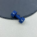 Silicone Dumbbell Charm Pendant 50KG Print Seven Colors view 3
